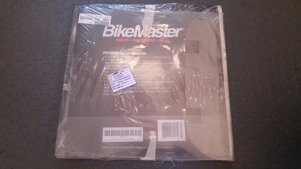 Nuevo disco de freno trasero BMW / rotor Bikemaster 962019 Foto 3 de 3