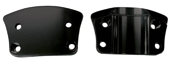 Fatboy FRONT FENDER W/ BLACK ADAPTERS FOR HARLEY FL BAGGERS 89-13 - Image 2 of 2