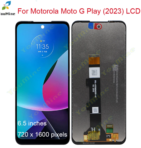 6.6'' For Motorola Moto G Play (2023) LCD Display Touch panel Screen  Digitizer