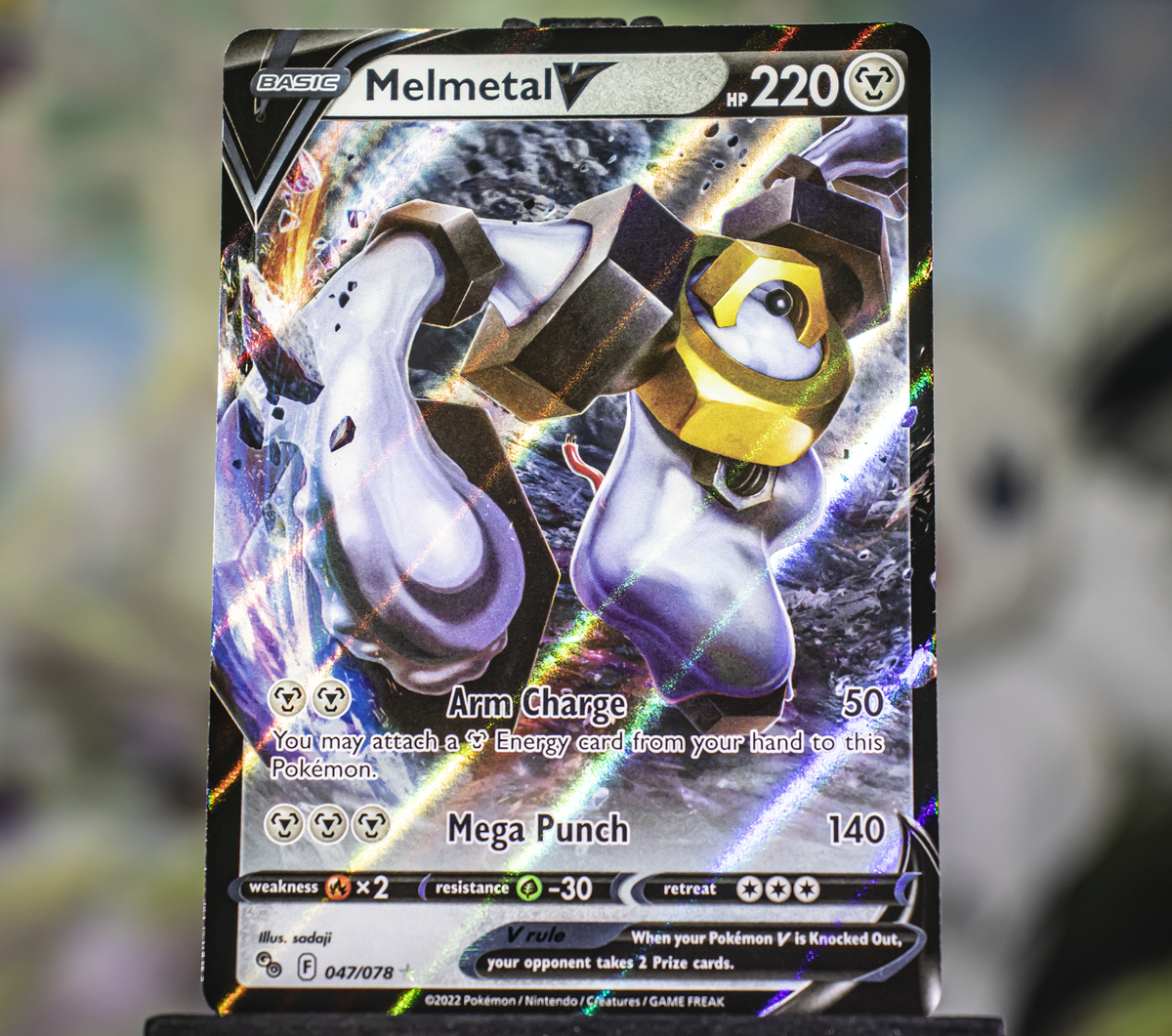 melmetal v pokemon card price Melmetal V RR S10B 047/071 Pokemon Card TCG Japan