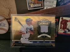 2006 SP Legendary Cuts Kirk Gibson Baseball Chronology Materials #BC-KG 🔥