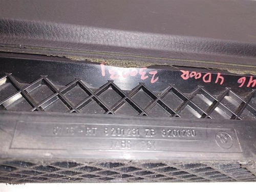 2003 BMW 325I E46 GLOVE BOX DOOR BLACK 8201231 - Picture 5 of 8