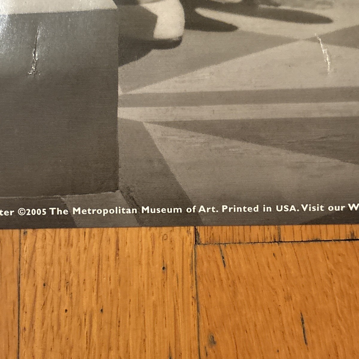 Chanel アートポスター 2005 メトロポリタン 2005 Chanel Exhibition poster Metropolitan Museum of Art 38 x 26
