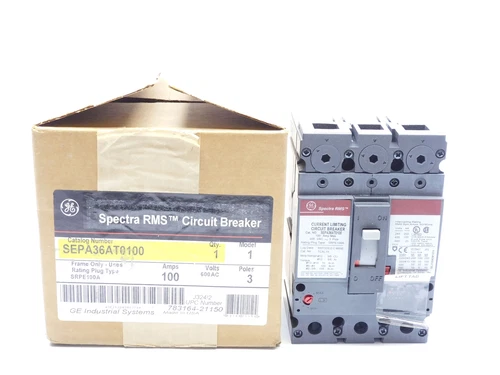 GENERAL ELECTRIC SEPA36AT0100 100A 600VAC NSMP