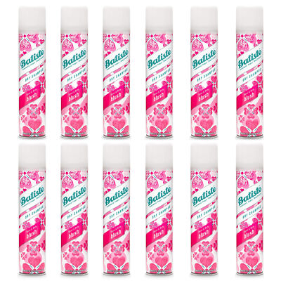 Pack of (12) NEW Batiste, Dry Shampoo, Blush Fragrance 6.73 Oz