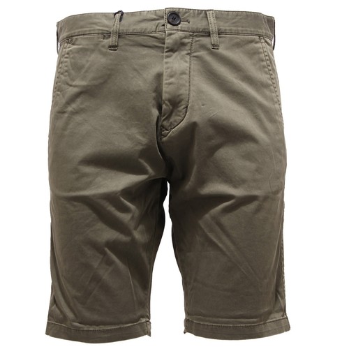 7855V bermuda uomo ARMANI JEANS military green cotton short pant man | eBay