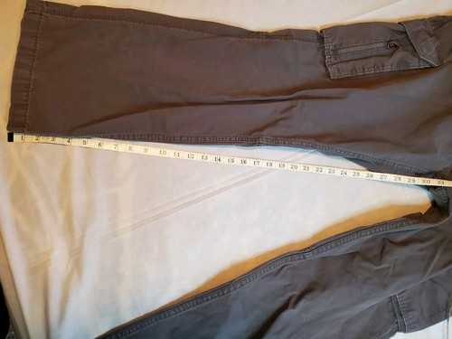 Pantalones cargo Carhartt FORCE gris Ripstop calce relajado 101148-039 para hombre 40x32 (40x31 - Imagen 8 de 9
