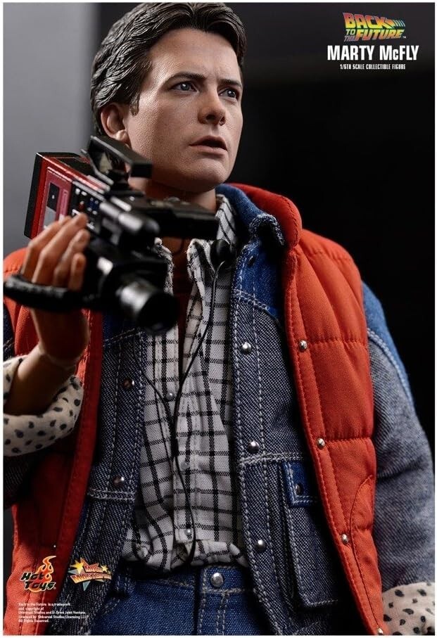 Marty McFly Collectible Hot Toys Back To The Future Marty McFly 1:6 ...
