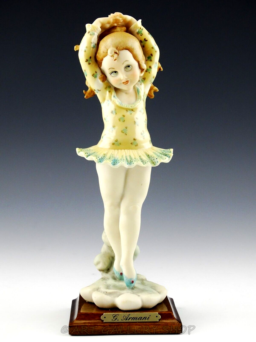バレリーナ ポーセリン フィギュア ジュゼッペ・アルマーニ イタリア製 コレクタ バレリーナ ポーセリン フィギュア ジュゼッペ・アルマーニ イタリア製