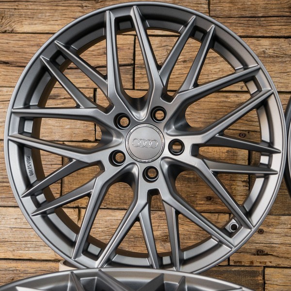20 Pollici Cerchi In Lega RW01 Per Audi A3 S3 8V 8P Q2 Q3 8U F3 Tt 8J 8S Grigio-image