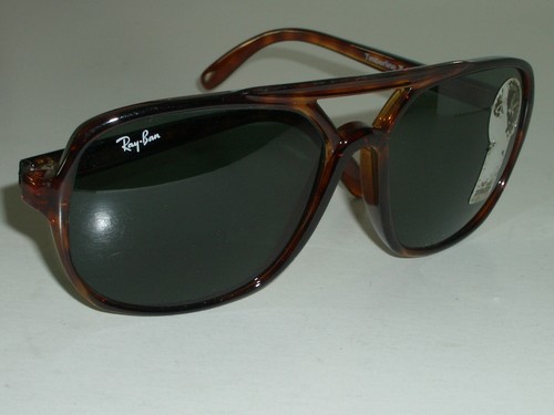 GAFAS DE SOL TRADICIONALES VINTAGE B&L RAY BAN G15 CRISTAL TORT TIMBERLINE II NUEVAS - Imagen 10 de 10
