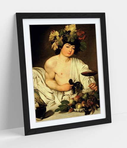 CARAVAGGIO, BACCHUS - FRAMED WALL ART PRINT - Picture 7 of 10