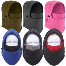 Cold Weather Fleece Balaclava Ski Hood Face Mask Windproof Warmer Neck Gaiter US