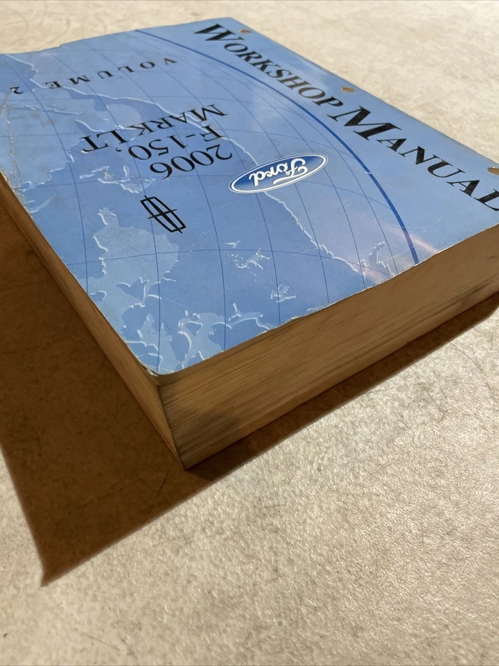 Ford F-150 Lincoln Mark LT 2006 OEM manual de reparación de servicio Foto 4 de 4