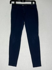 Old Navy Blue Mid-Rise Pixie Skinny Ankle Pants Stretch Women's Size 0 Petite