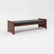 1995 Brian Kane for Metropolitan Three Seater Mission Bench in Cherry 2x Avail