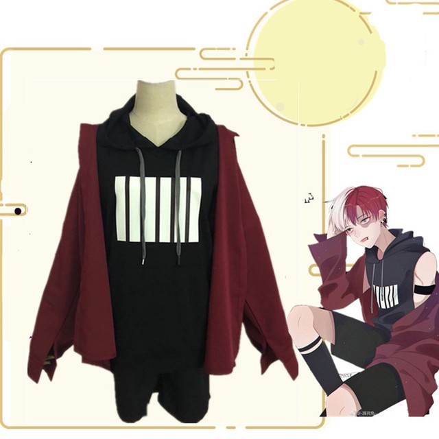 My Hero Boku no Hero Academia Todoroki Shoto Street Snap Suit Cosplay Costume | eBay