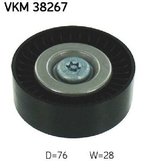 Fits SKF VKM 38267 Deflection/Guide Pulley, - Image 14