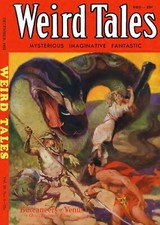 Weird Tales 1932 December FACSIMILE REPRINT