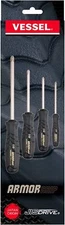 - ARMOR GRIP™ Screwdriver Cross Point 4PC. Set JISDRIVE No.550APH4PBU