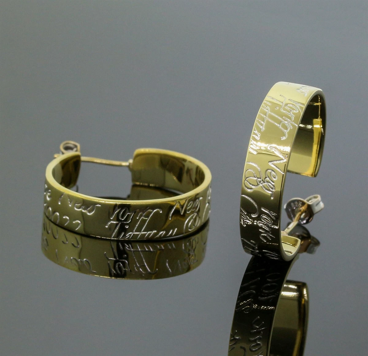 Tiffany and co hoop earrings 925 online