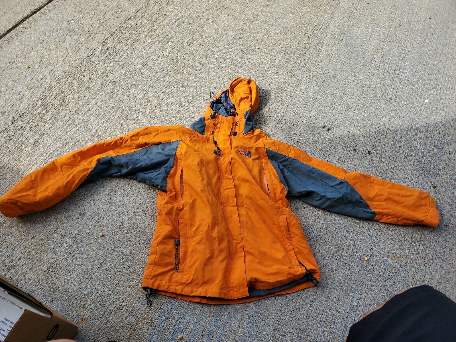 Vintage North Face Jacket Summit Series Hyvent Waterproof Men's Small  -Orange