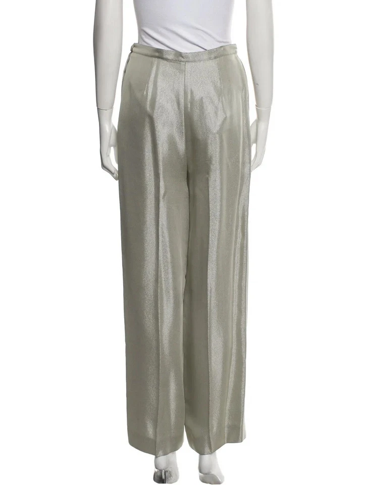 Calça social RALPH LAUREN etiqueta roxa metálica perna reta, tamanho 12 - Imagem 2 de 4