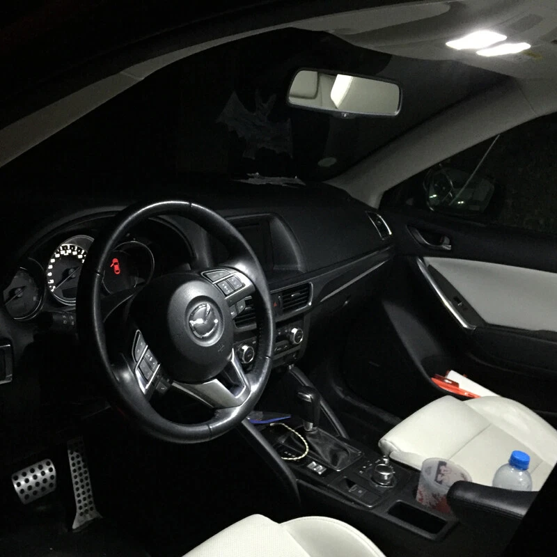 Mazda CX-5 LED Interior Kit Premium 8 White Error Free Bulbs KE KF 2012-2020 - Image 3 of 4