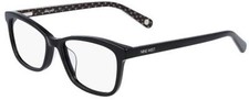 NEW NINE WEST NW 5184 001 Black Eyeglasses 48mm with Nine West Case