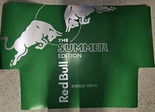 Red Bull Energy Green Summer Edition Drink Can Cooler Display Wrap Qty 5