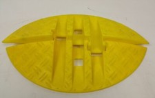 Wąż i mostek kablowy 2-krotny sygnał żółty 3 x kanał kablowy 35 x 40 mm