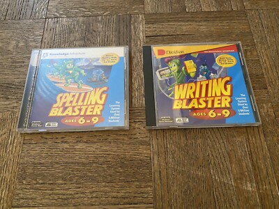 Knowledge Adventure Spelling Blaster (Ages 6-9) Writing Blaster Disc | eBay