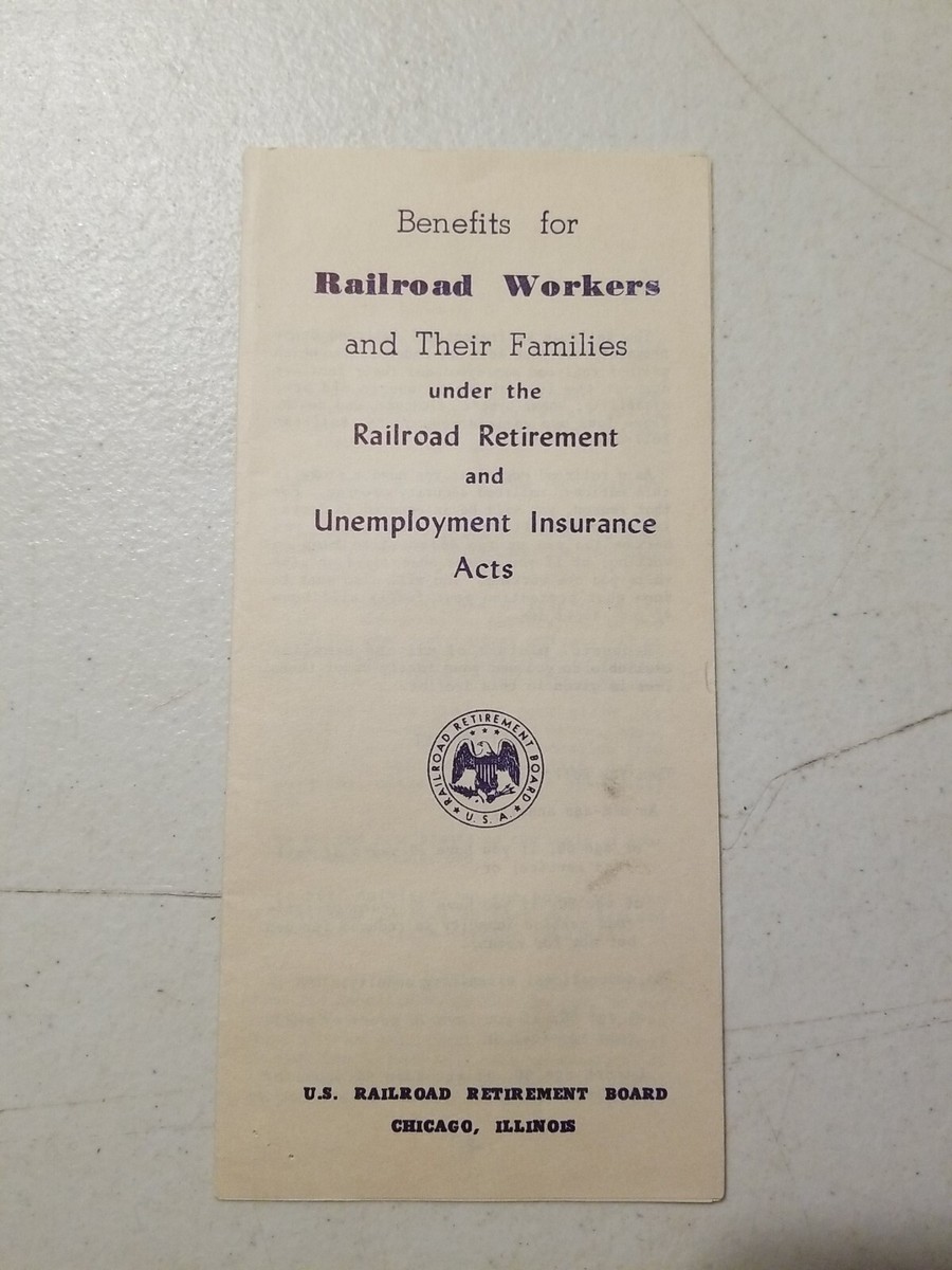 1952 RAILROAD WORKERS UNEMPLOYMENT INSURANCE ACT GUIDE BOOKLET