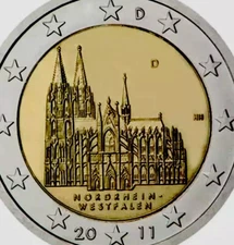 Germany 🇩🇪 Coin 2€ Euro 2011 Comm. Koln Cologne Cathedral UNC Choose ADFGJ