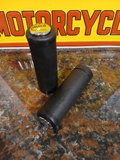 Harley Davidson Black Rubber Hand Grips 62-72 FLH FX FXE XLH XLCH Scat Pacer Etc