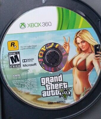 Grand Theft Auto 5: Installing Xbox 360 Play Disc to a USB Flash Drive  Works Fine 