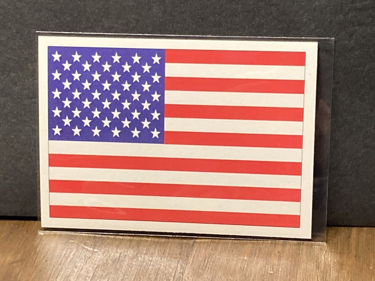 1991 Score Baseball #737 USA American Flag Desert Storm
