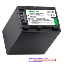 Kastar Replacement Battery for Sony NP-FH100 & DCR-DVD808 DCR-DVD810 DCR-DVD850
