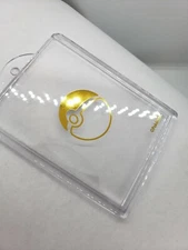 Official Pokemon TCG Acrylic Card Case with Keychain Taiwan Exclusive Item
