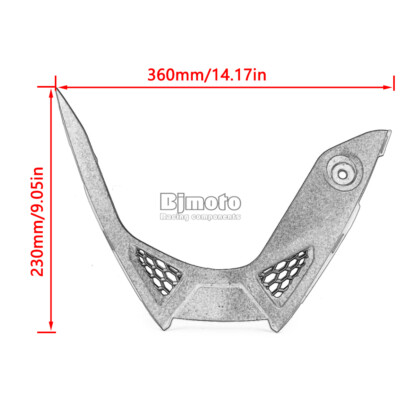 GSX-S750 Lower Protection Cover Fairing Plates For Suzuki GSXS750