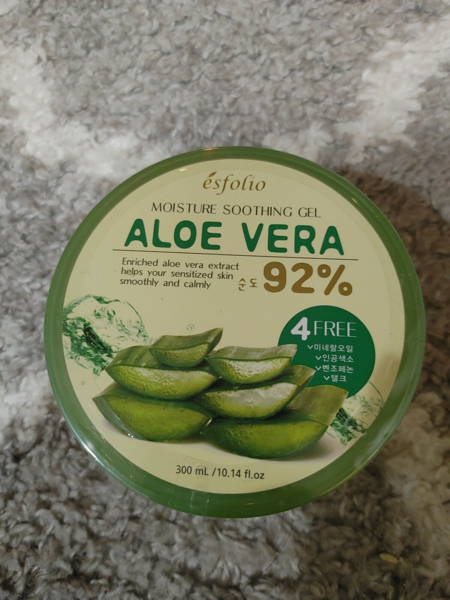 Esfolio Soothing Moisture 92% Aloe Vera Gel 300 ml / 10.4 fl.oz | eBay