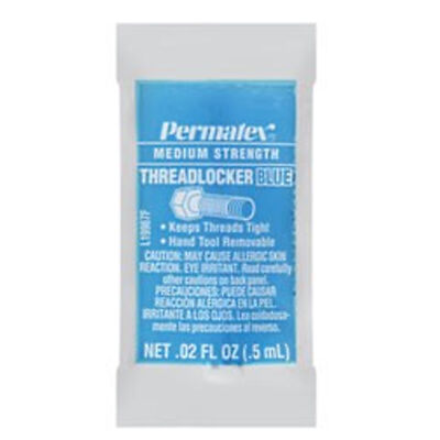 Permatex 19967 0.5 ml Pipette Blue Medium Strength Threadlocker Pack of 1