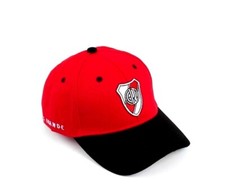 RIVER PLATE - Gorra Trucker - Gorra - Nueva - Roja y Negra - Licencia Oficial Argentina