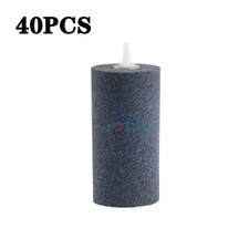 AQUANEAT 40PCS Aquarium 4"x2" Air Stone Fish Tank Aerator Diffuser Hydroponics