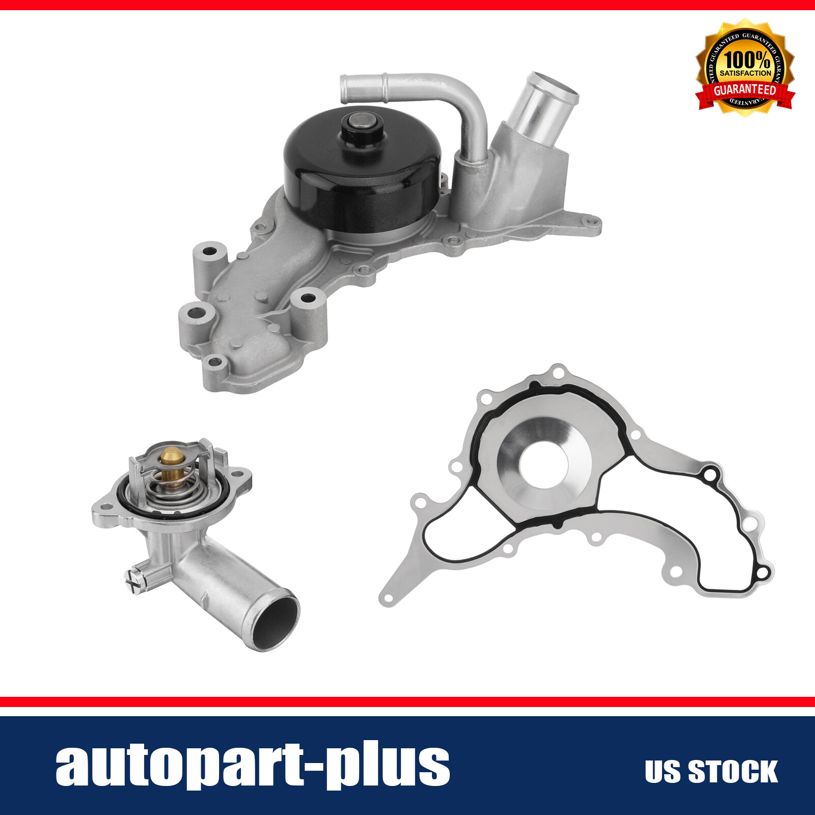 Engine Water Pump For Maserati Quattroporte Ghibli 3.0 V6 297912, 330424, 299667