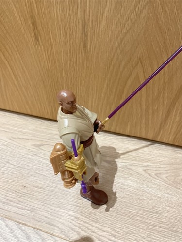 Mace Windu 7 Inch Collectable Star Wars Vintage Figure - Picture 6 of 6