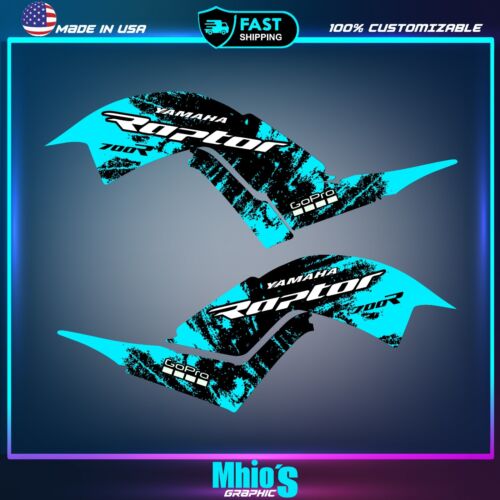 graphics Kit for yamaha raptor 700 2013 2014 2017 to 2024 decals - Picture 2 of 3