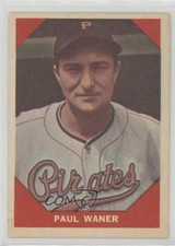 1960 Fleer Baseball Greats Paul Waner #76 HOF sq1