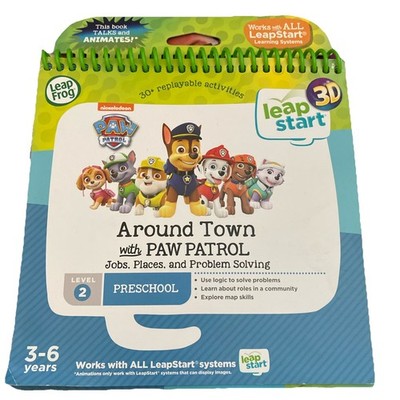 LeapFrog Leap Start Bücher Alphabet Paw Patrol in der Stadt