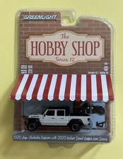 GreenLight Hobby Shop Series 12 1:64 2020 Jeep Gladiator & Indian Scout LE